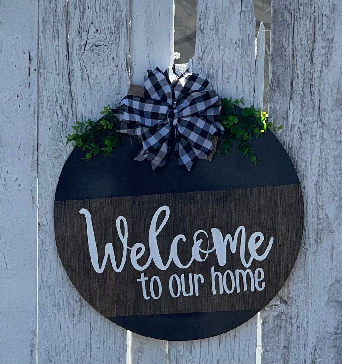Farmhouse Welcome Door Hanger