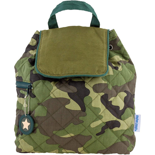Camouflauge Quilted Backpack