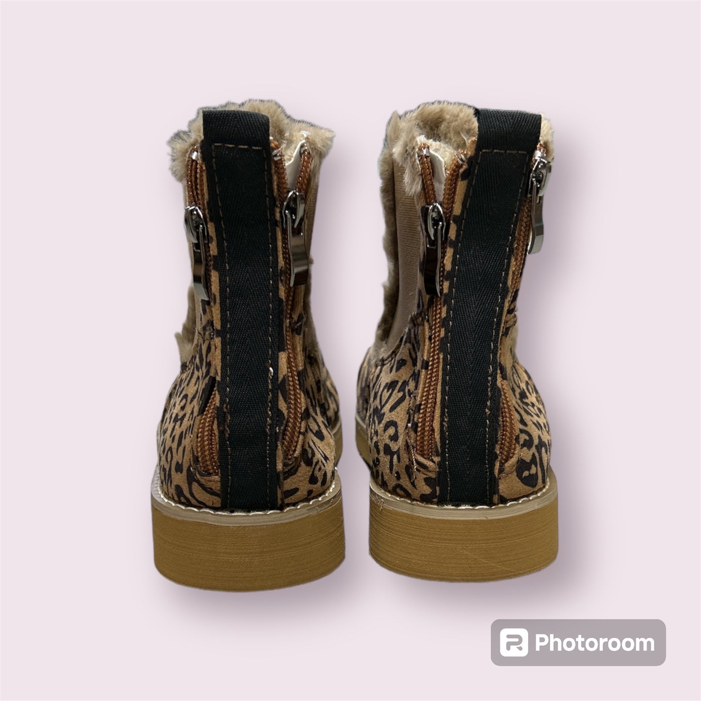 Leopard Boots