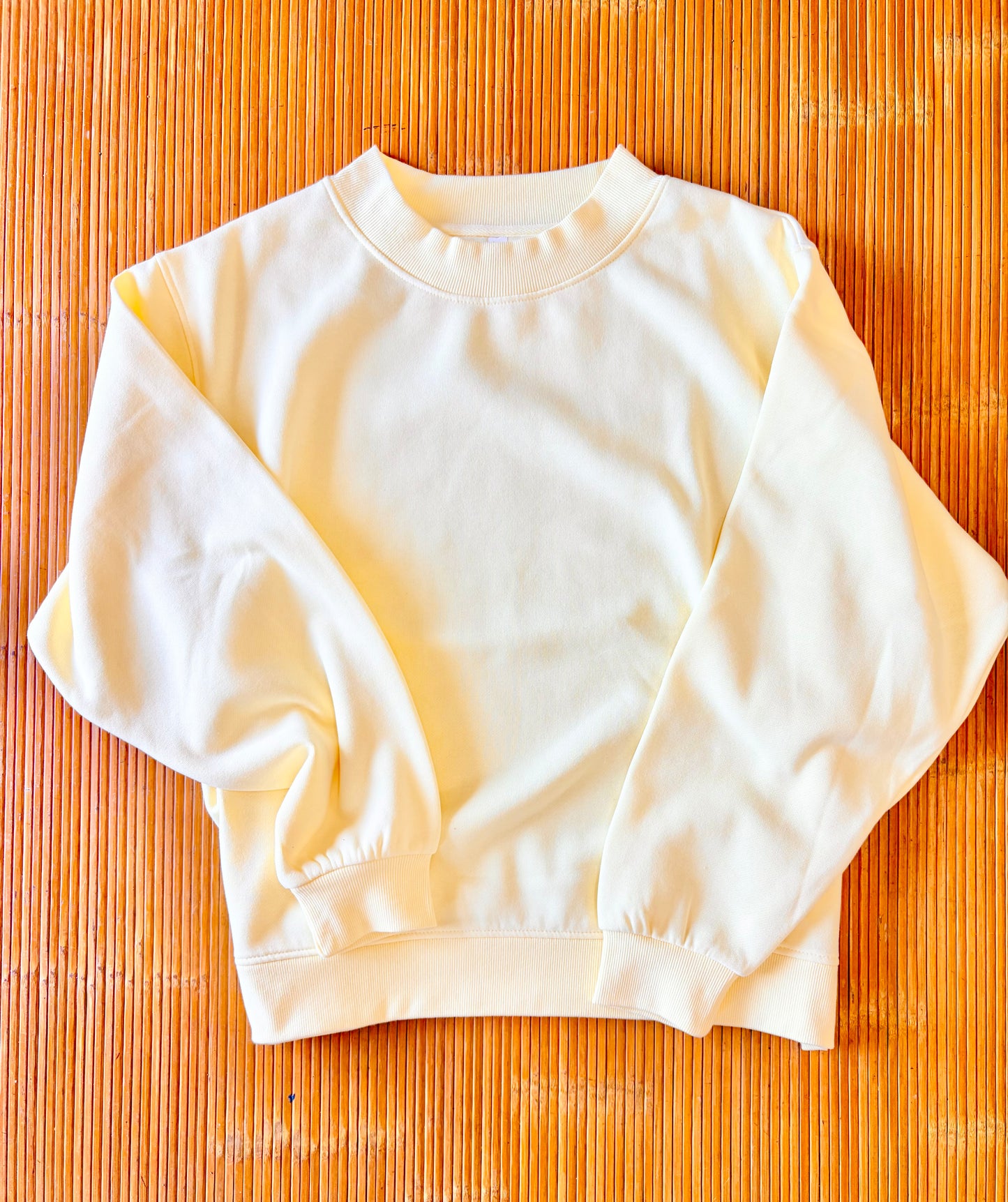Mock-Neck Crewneck