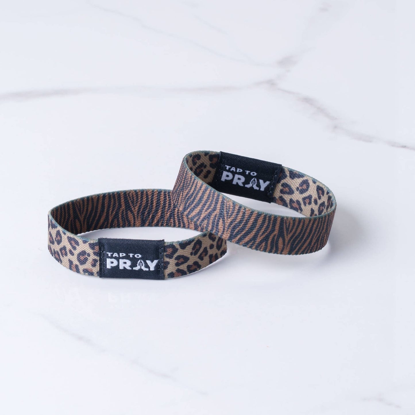 Tap To Pray™ Wristbands - Safari Leopard