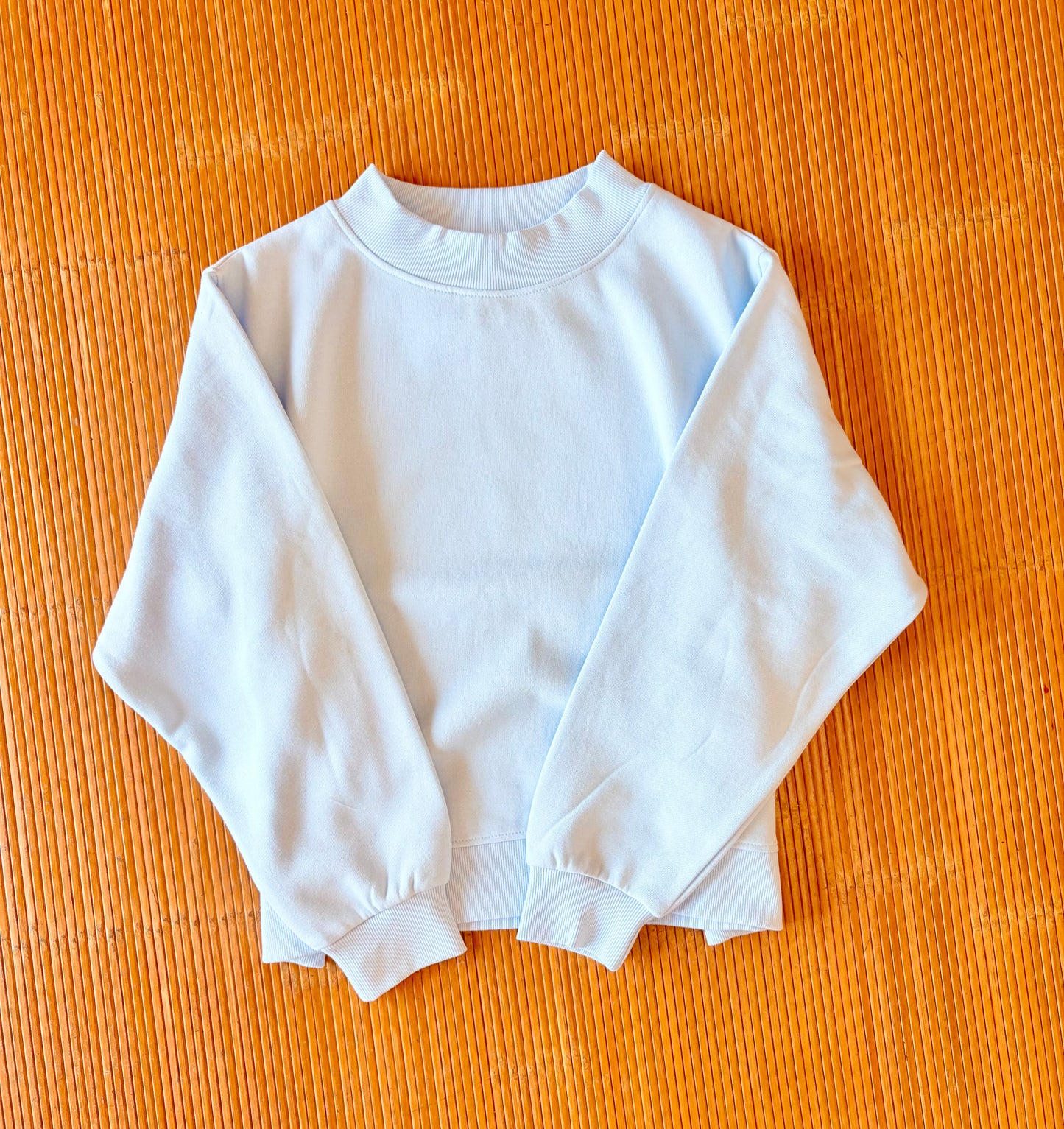 Mock-Neck Crewneck