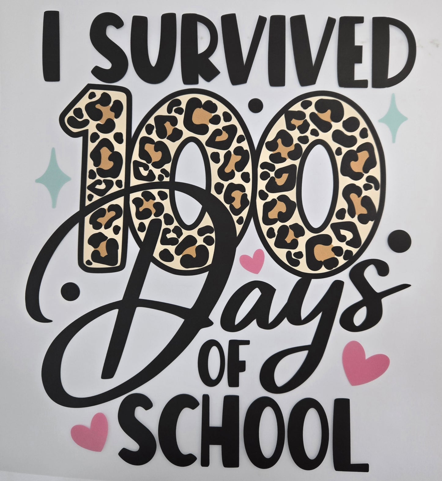 100 Days of School Mystery Tee Sale