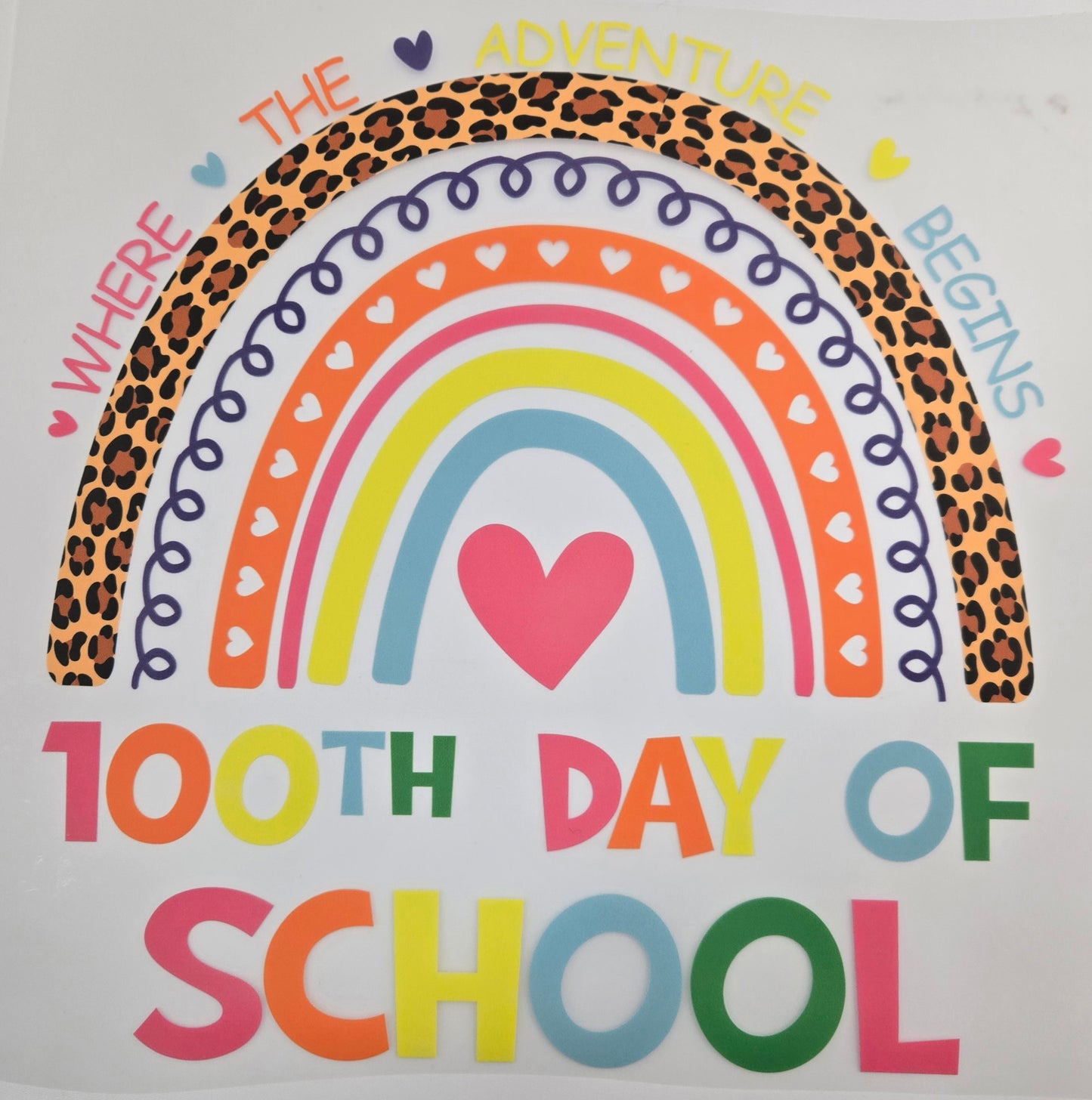 100 Days of School Mystery Tee Sale