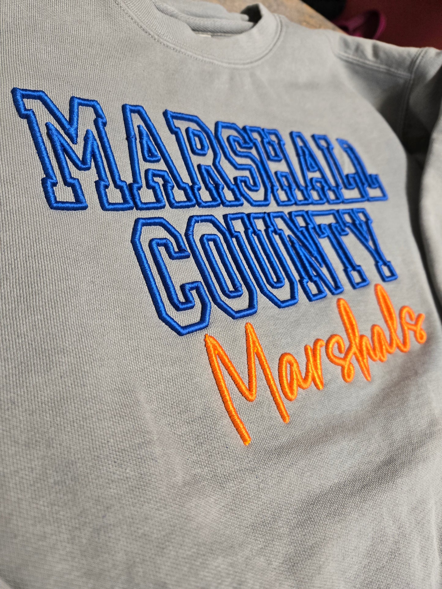 Marshall country puff sweatshirt