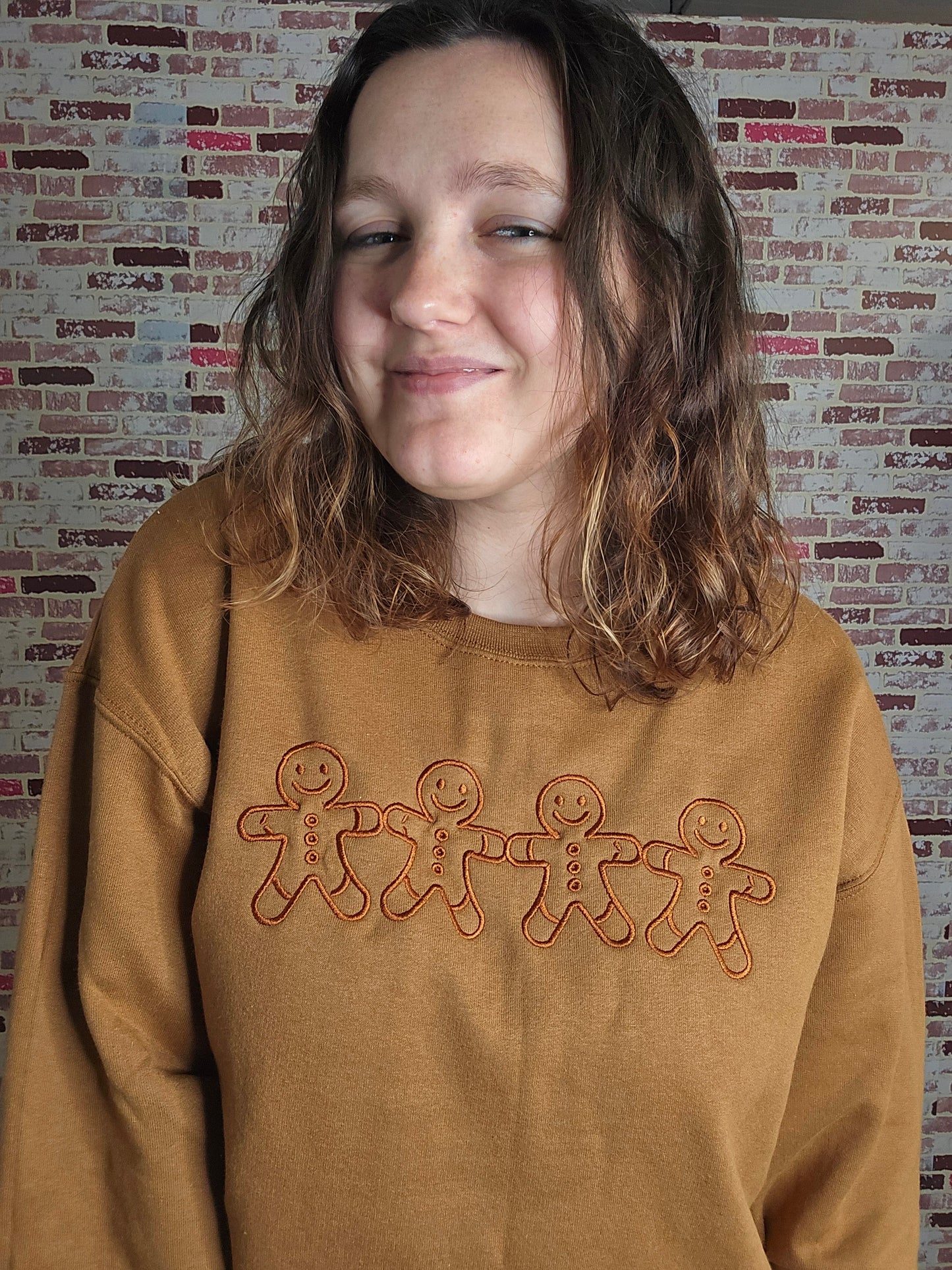 Gingerbread man sweatshirt