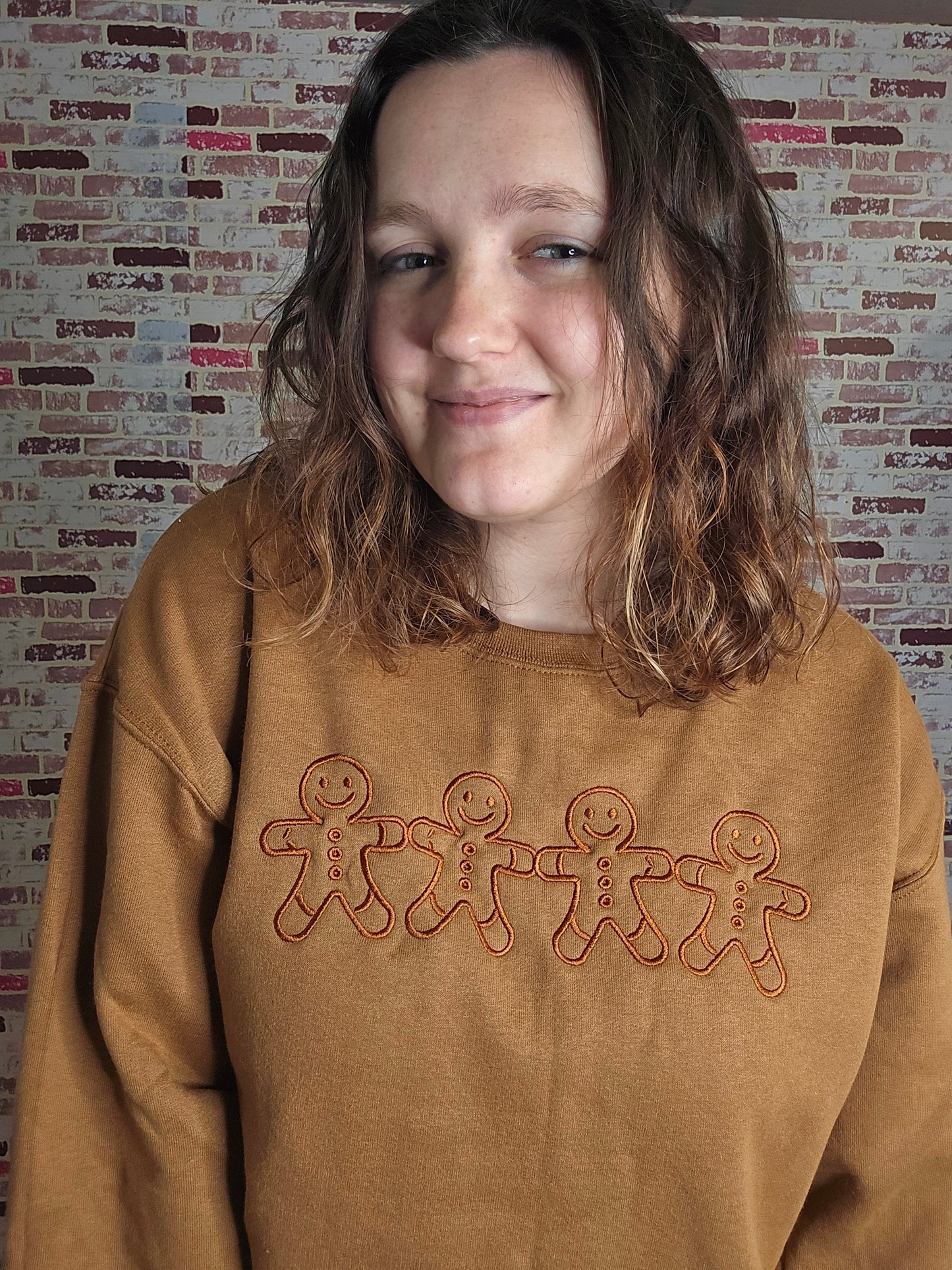 Gingerbread man sweatshirt