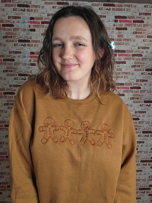 Gingerbread man sweatshirt