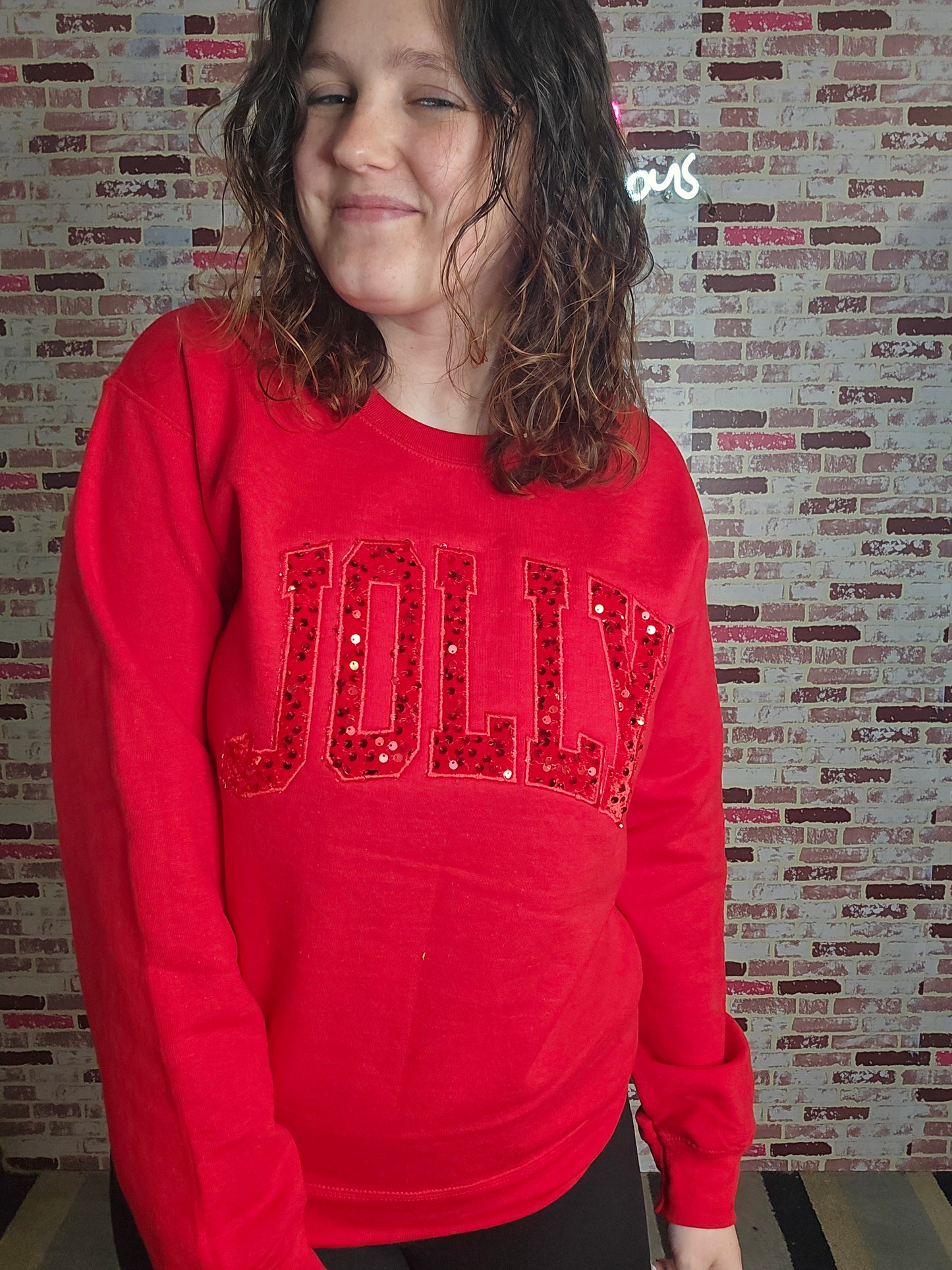 Jolly Sequin Sweatshirt