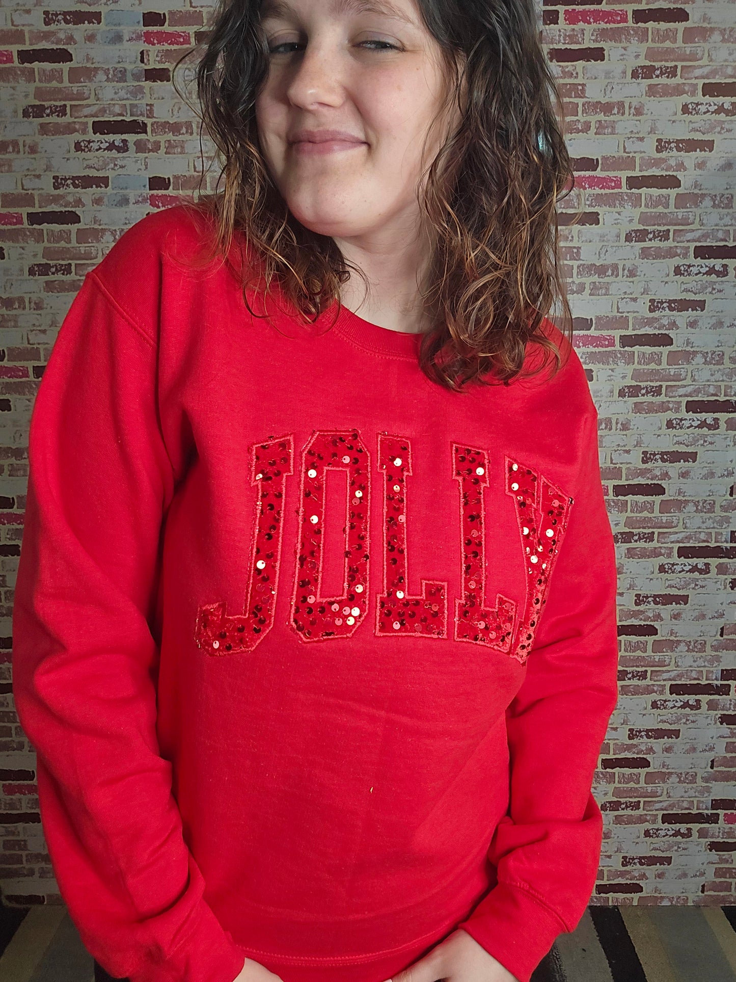 Jolly Sequin Sweatshirt