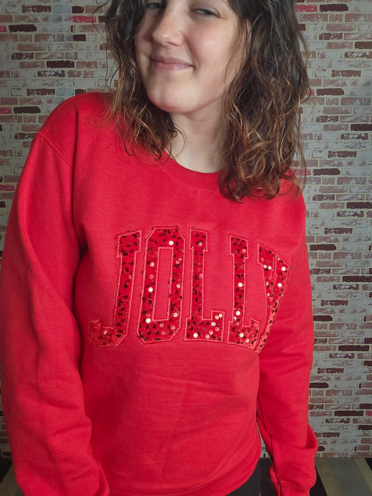 Jolly Sequin Sweatshirt