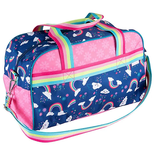 Rainbow Monogrammed Duffle Bag