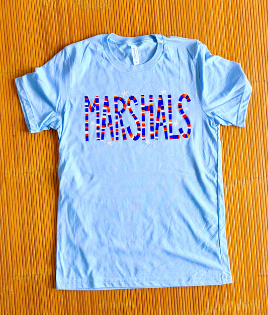 Blue Marshals Tee