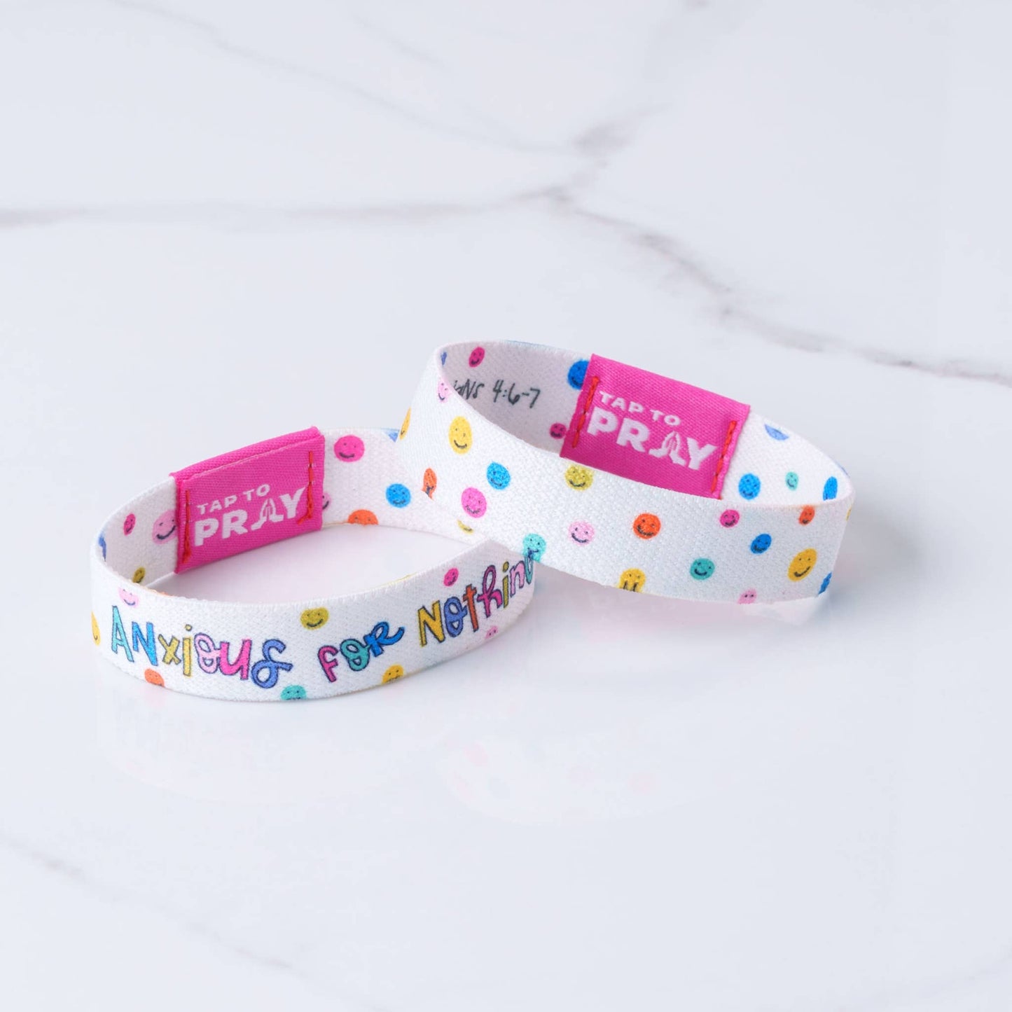 Tap To Pray™ - Kingfolk Series Wristband - Anxious for Nothing