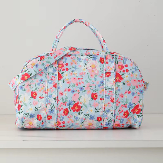 Floral Weekender duffel Bag Rosy Garden