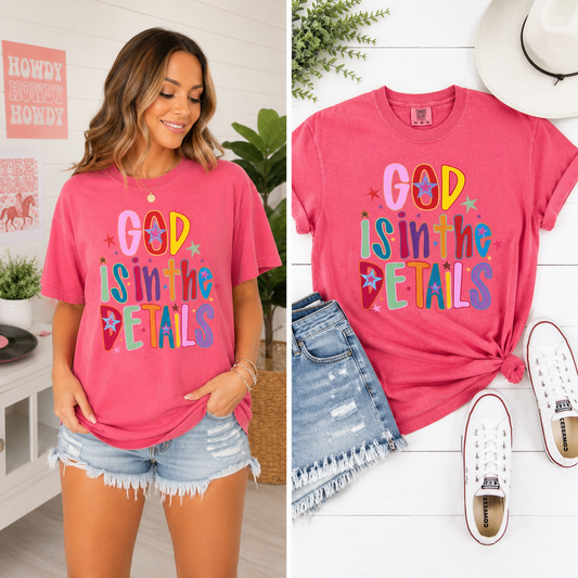 God is in the Details Tee
