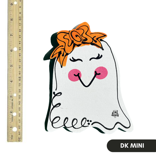 Ghost with bow  interchangeable