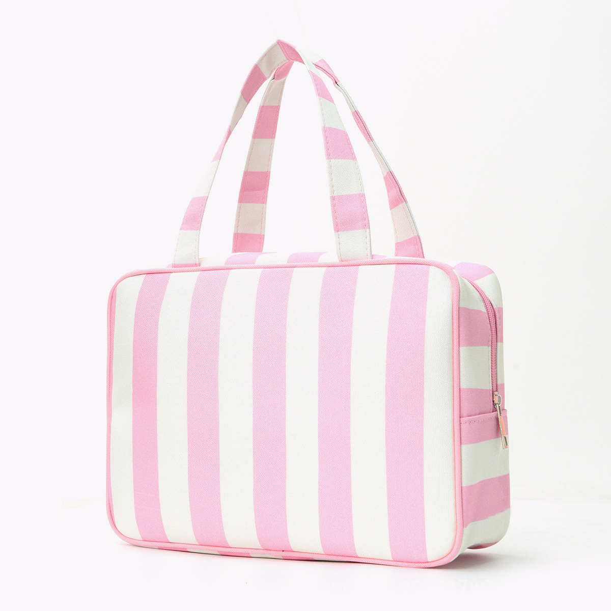 Large Storage Bag Striped Cosmetic Bag
