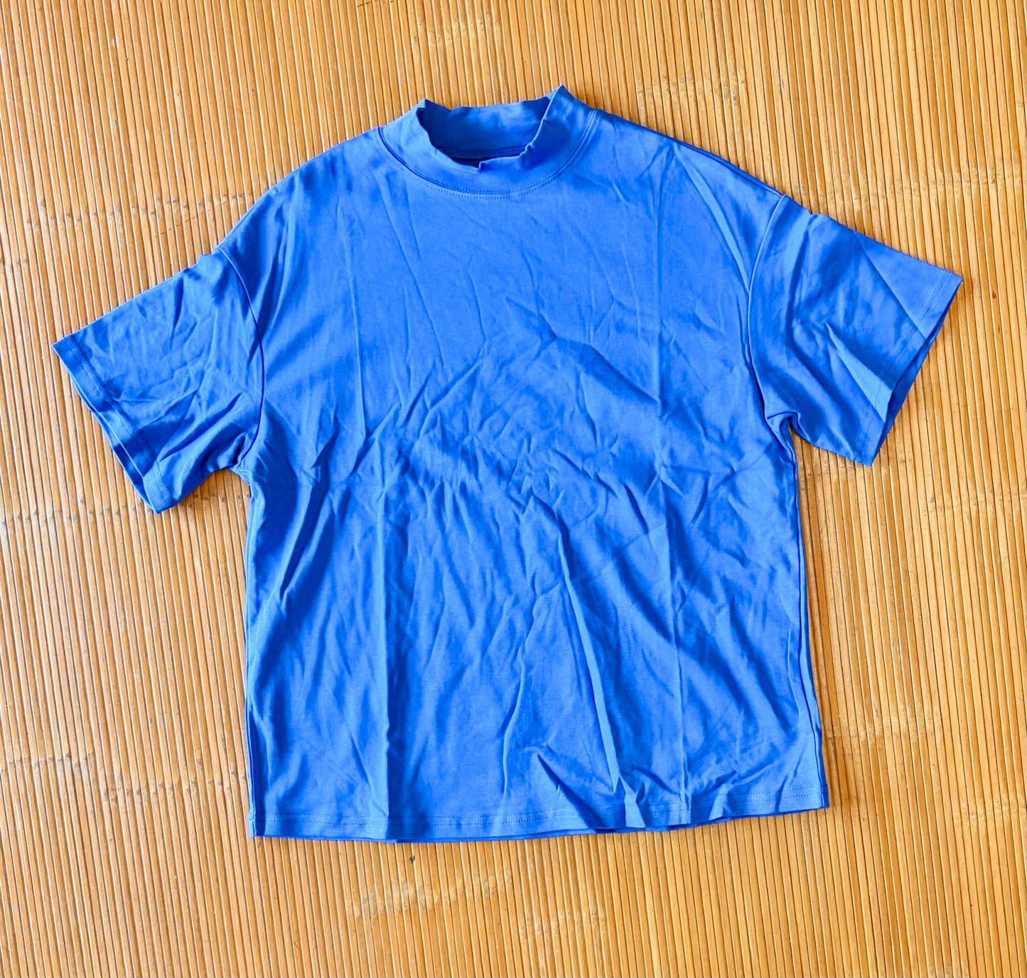 Mock-neck Tee