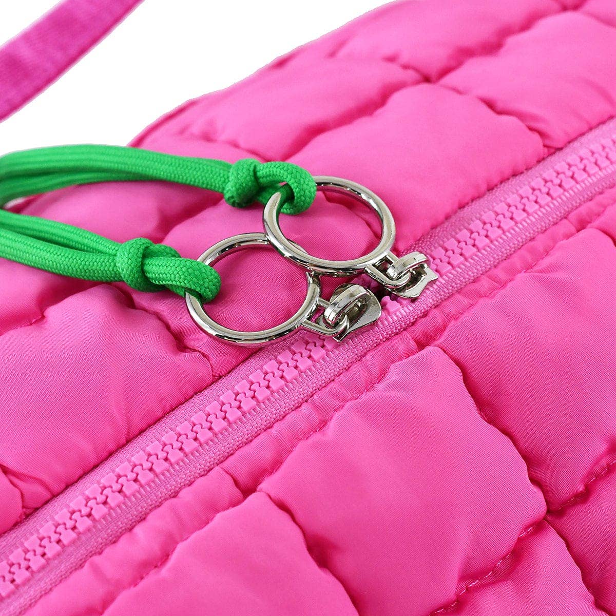 Quilted Puffer Weekender Bag