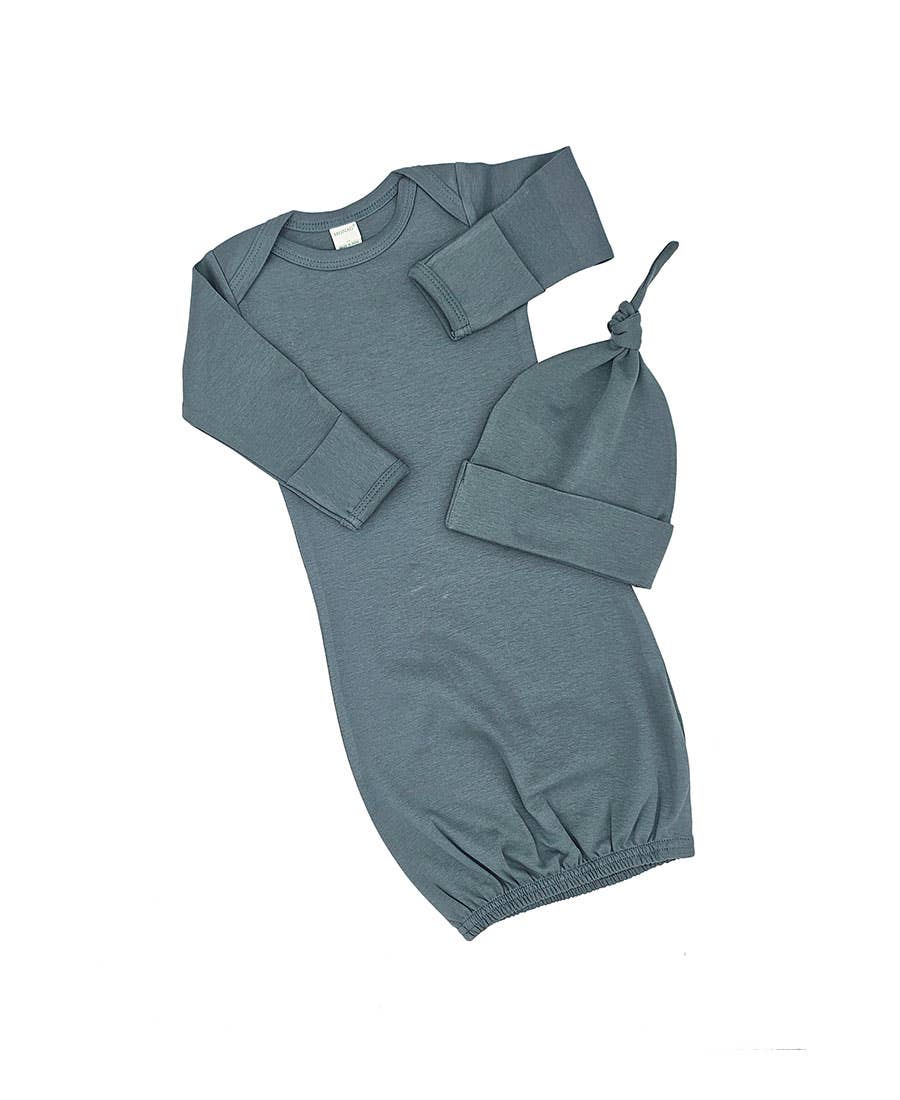 Organic Long Sleeve Baby gown