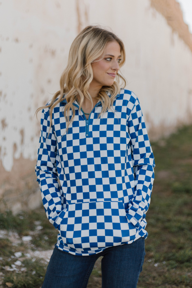 Blue Pep Rally Pullover