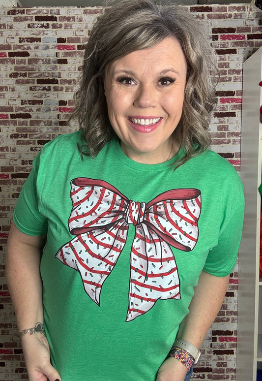 Little Debbie Bow Tee