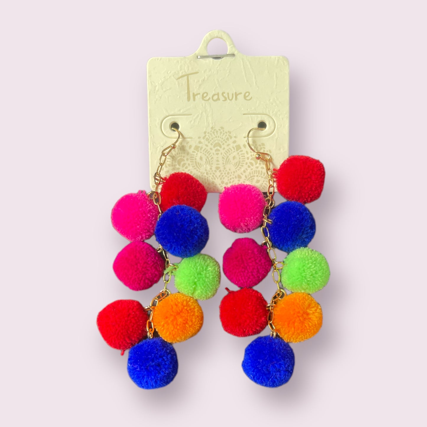 Pom Pom Earring