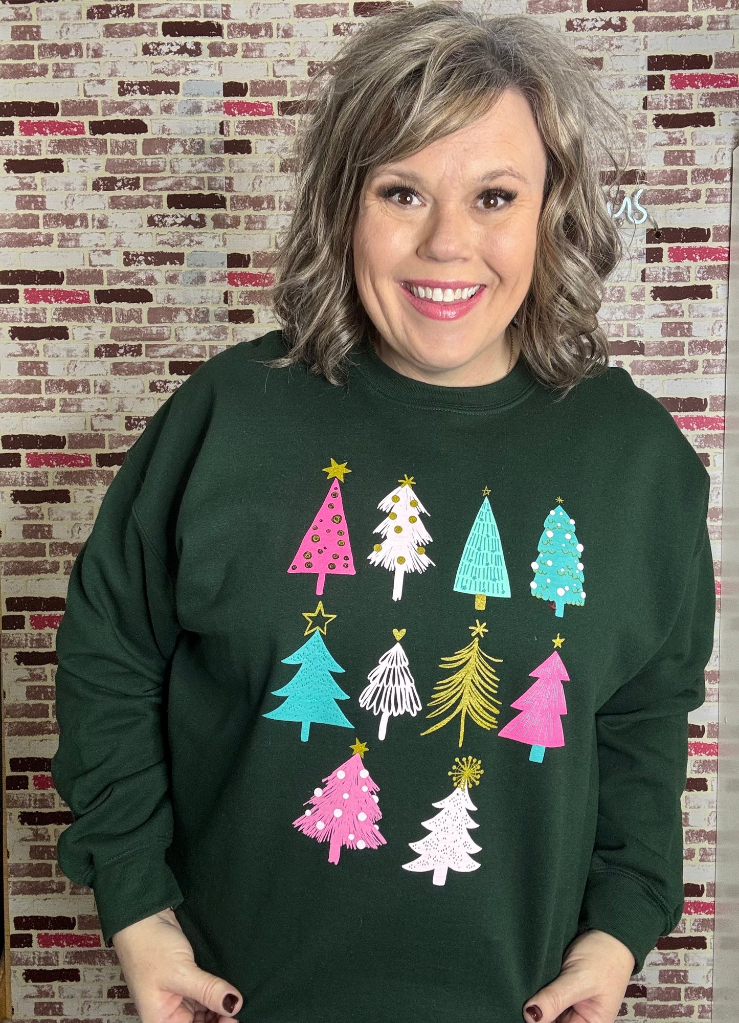 Christmas Trees Sweatshirt