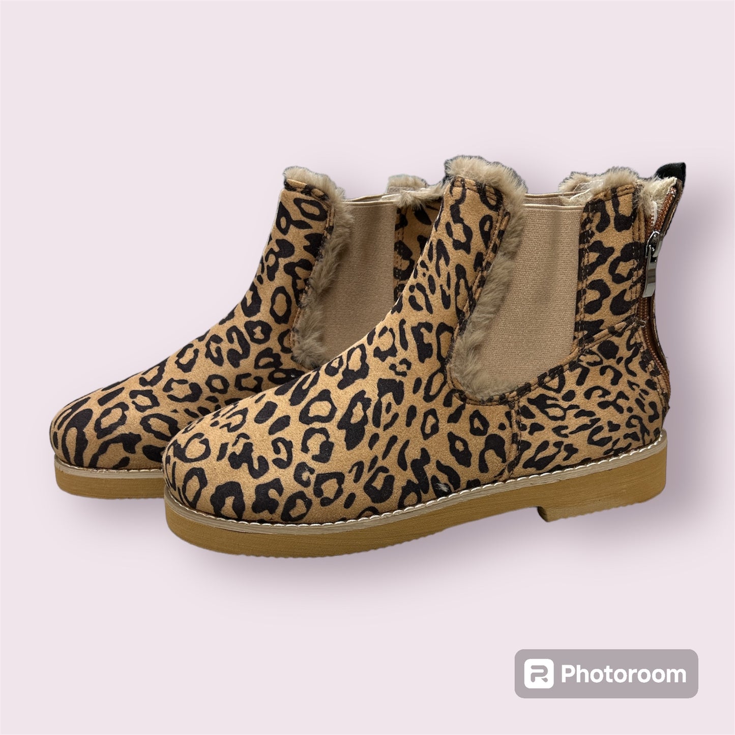 Leopard Boots