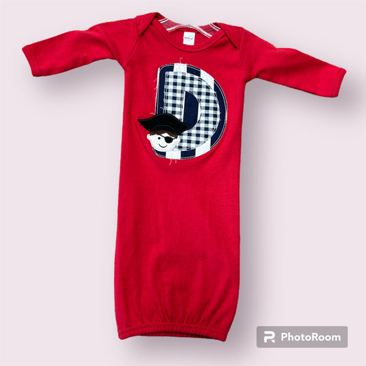 Pirate Baby Gown