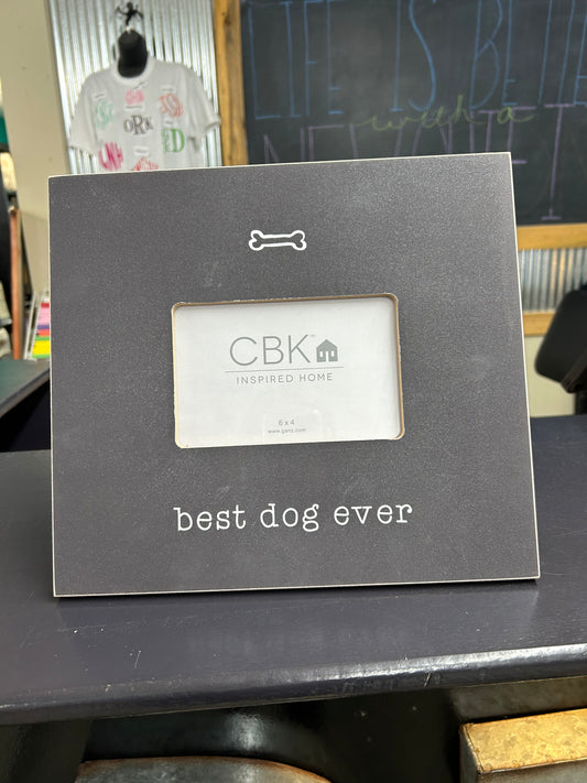 Best Dog Ever Picture Frame