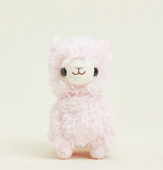 Pink Llama Warmies Junior