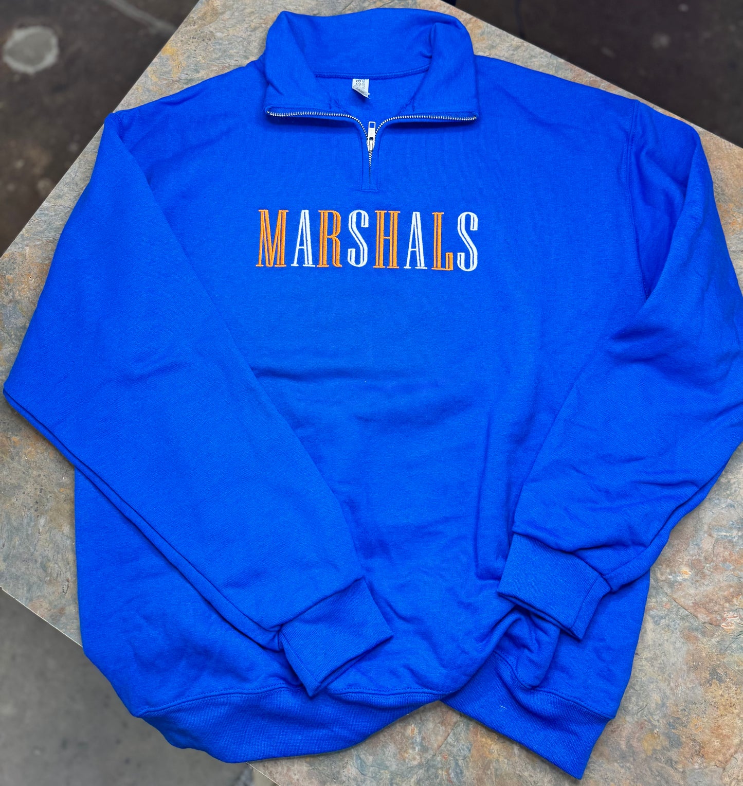 Marshals 1/4 Zip Sweatshirt
