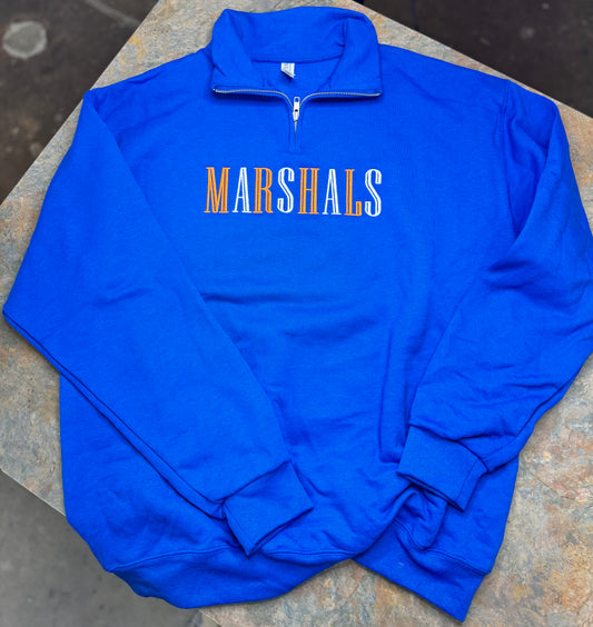 Marshals 1/4 Zip Sweatshirt