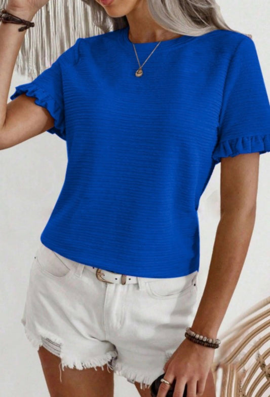 Sweet & Simple Ruffle Top