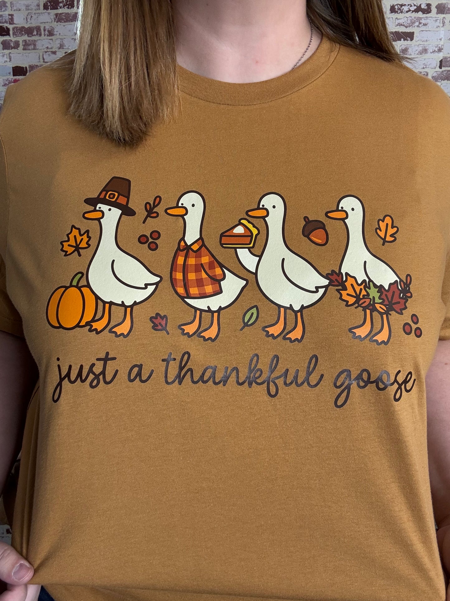 Just a Thankful Goose Tee