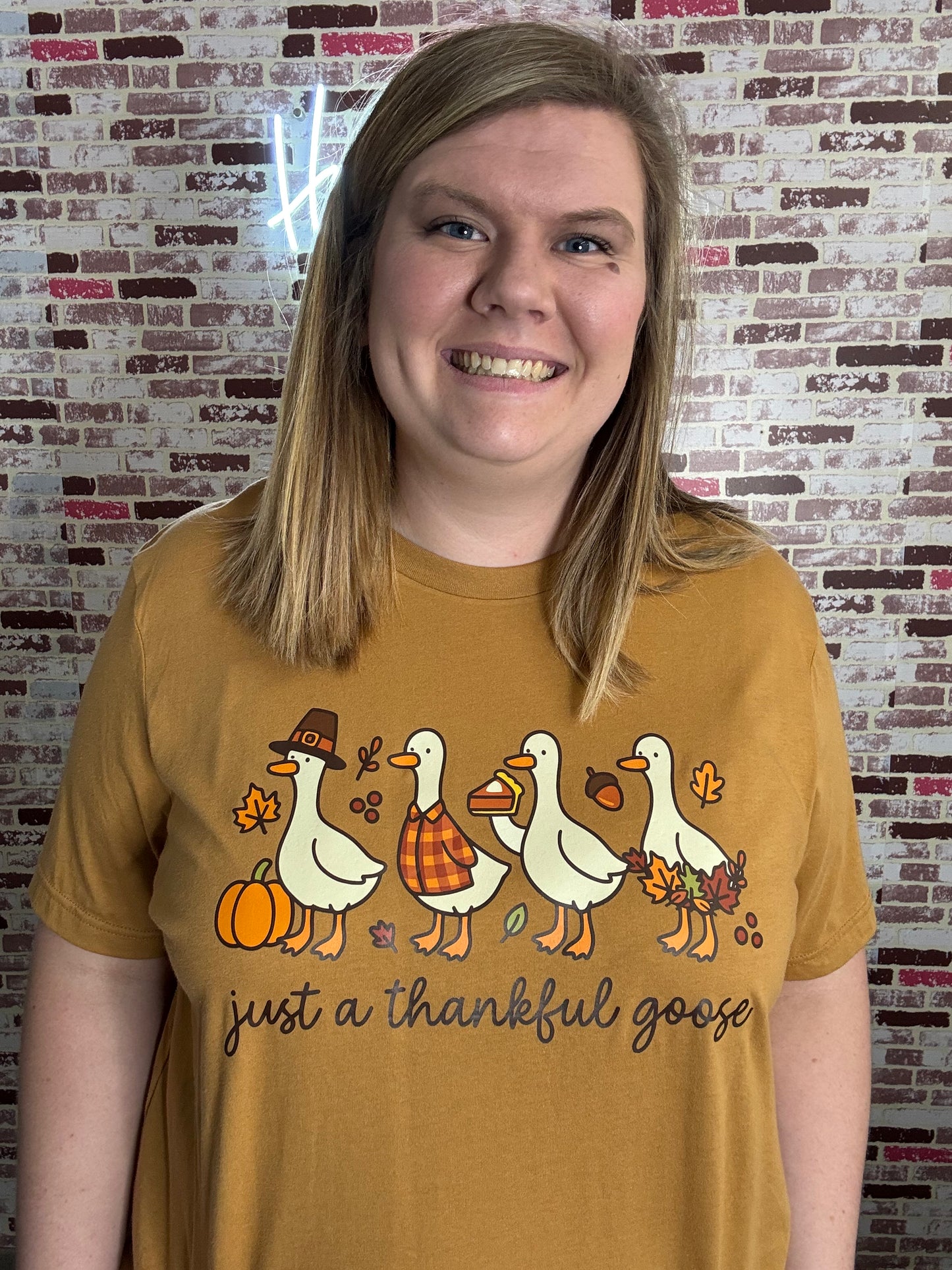Just a Thankful Goose Tee