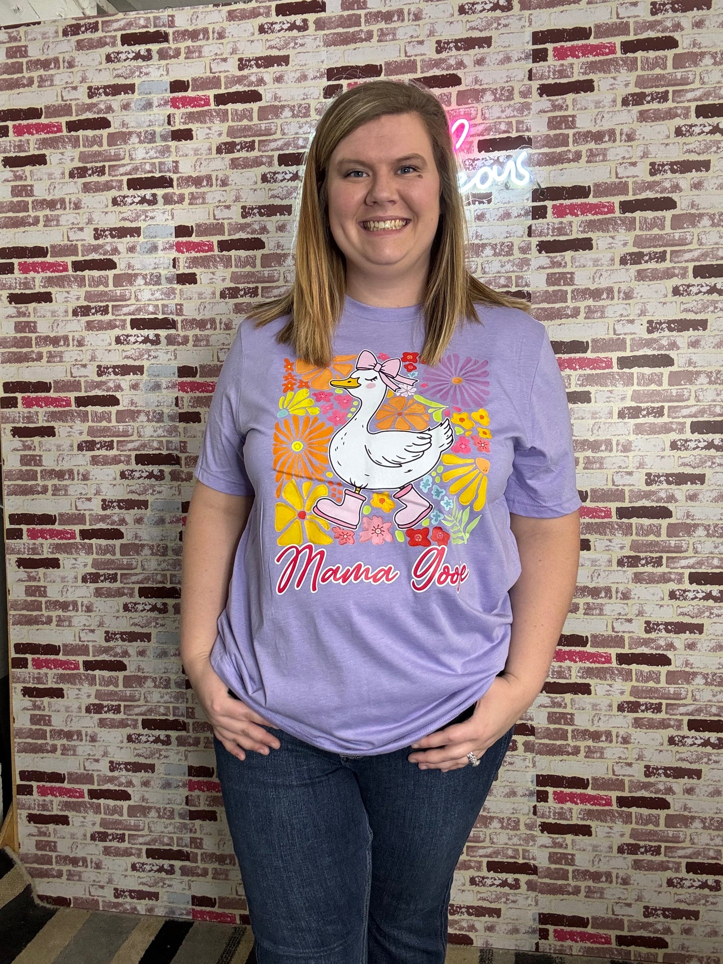 Mama Goose Floral Tee