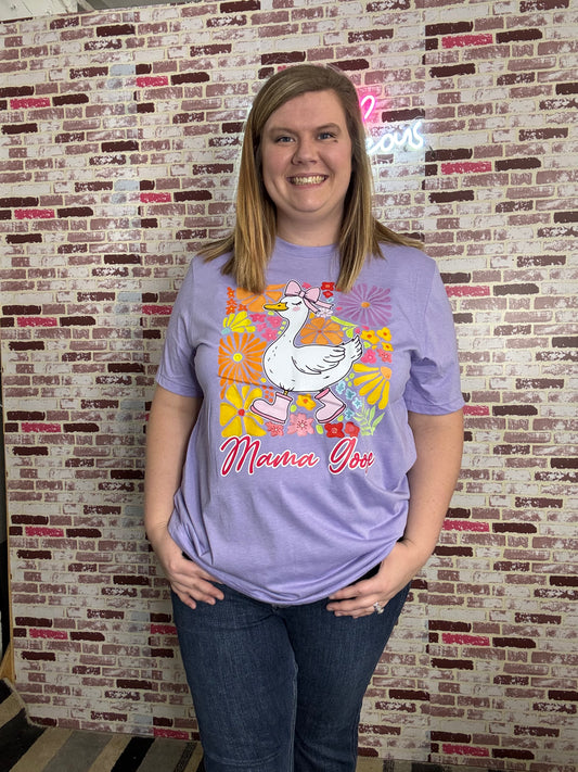 Mama Goose Floral Tee
