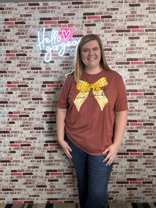 Rust in everything give thanks tee
