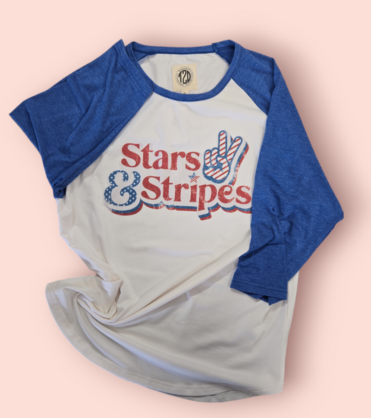 Stars and Stripes Raglan