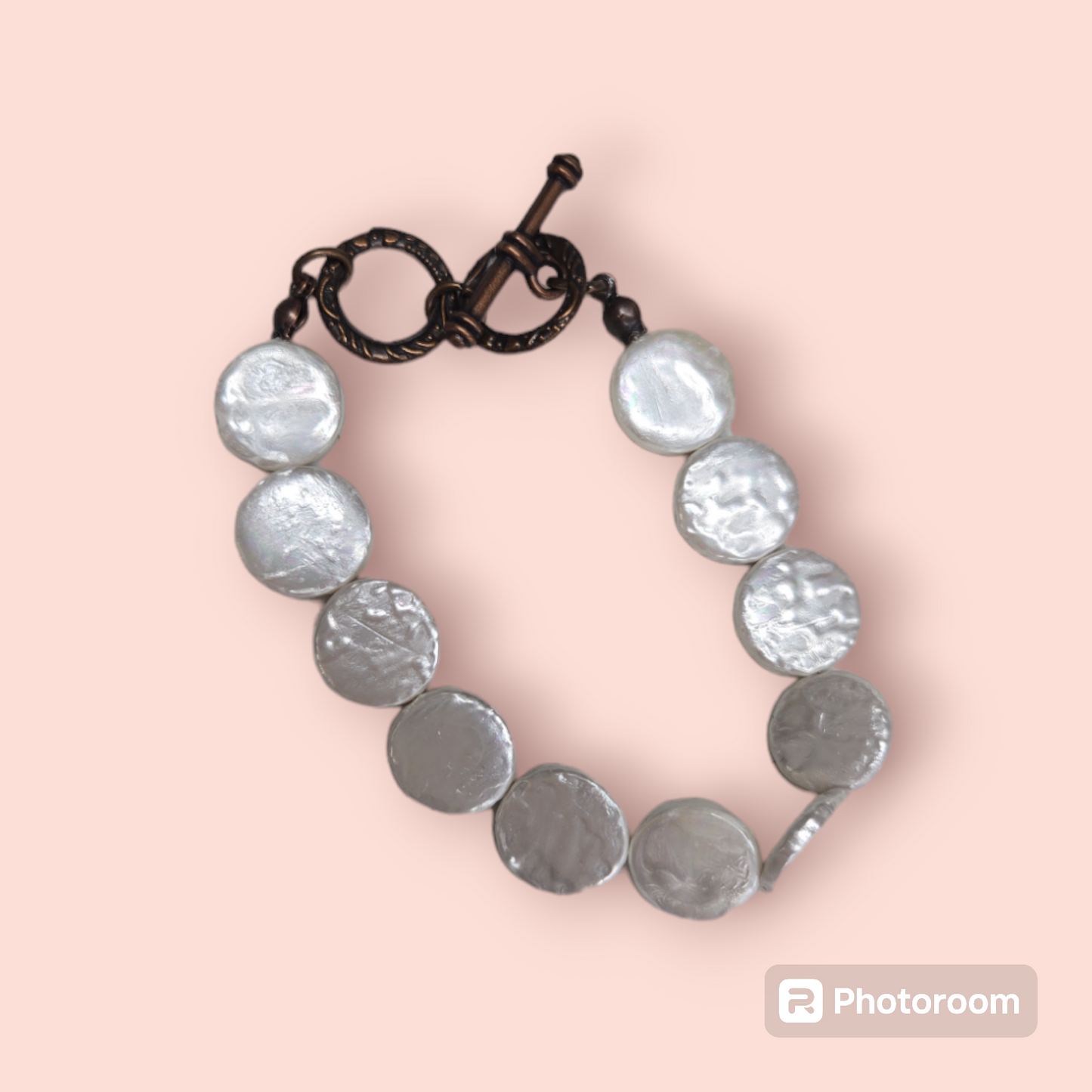 Pearl coin Bracelet