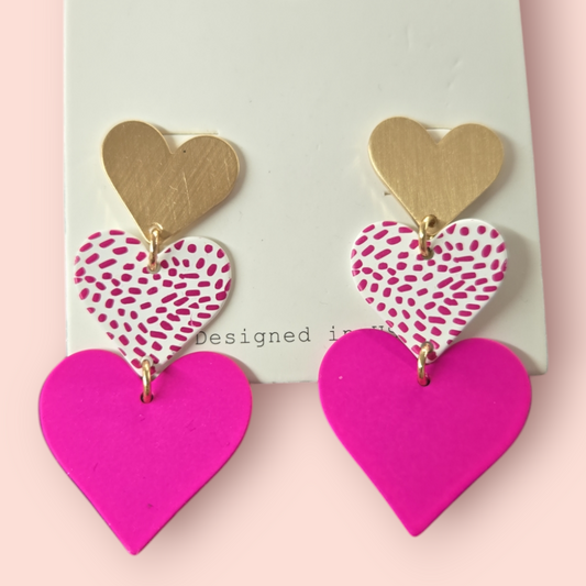 Lots of love earring