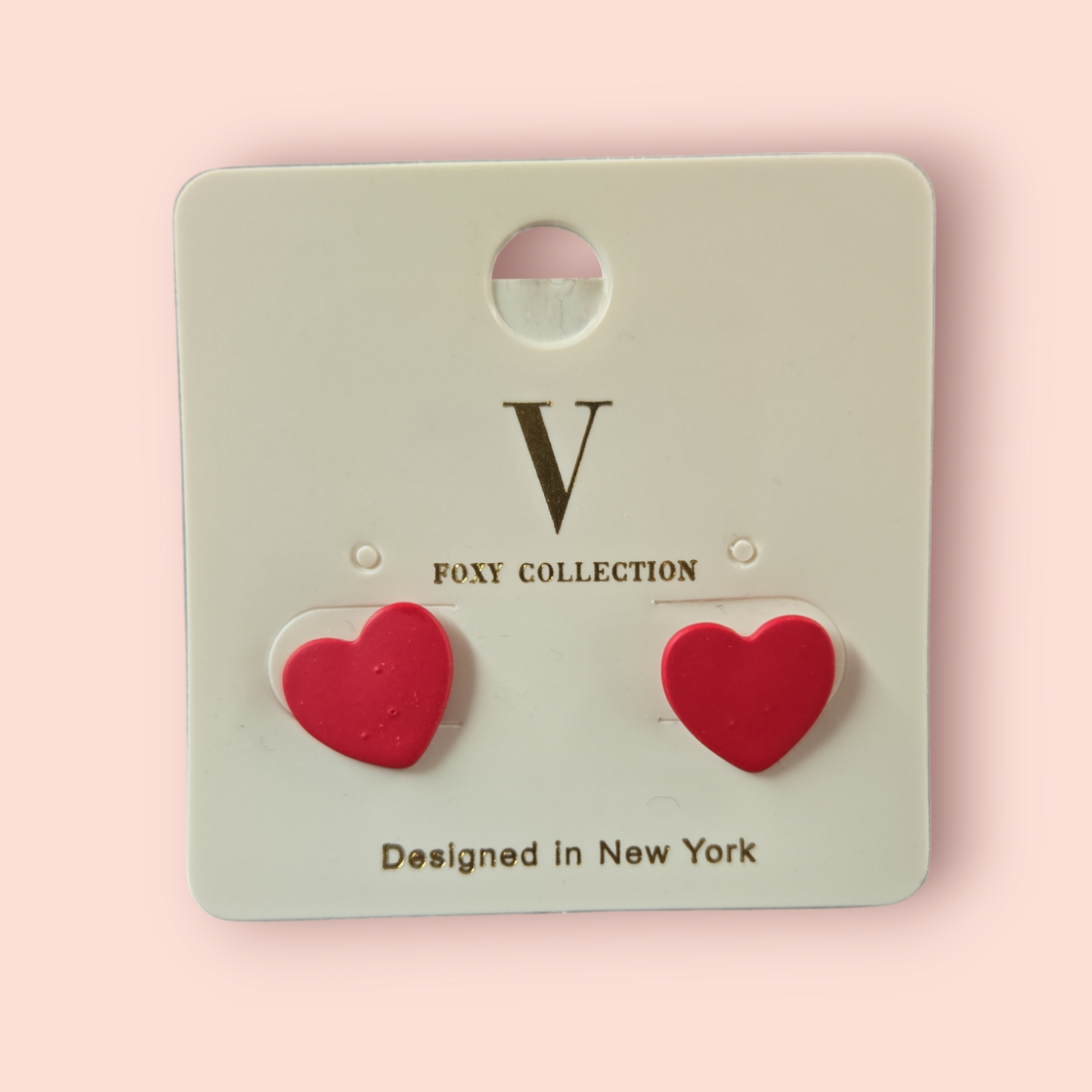 Heart studs