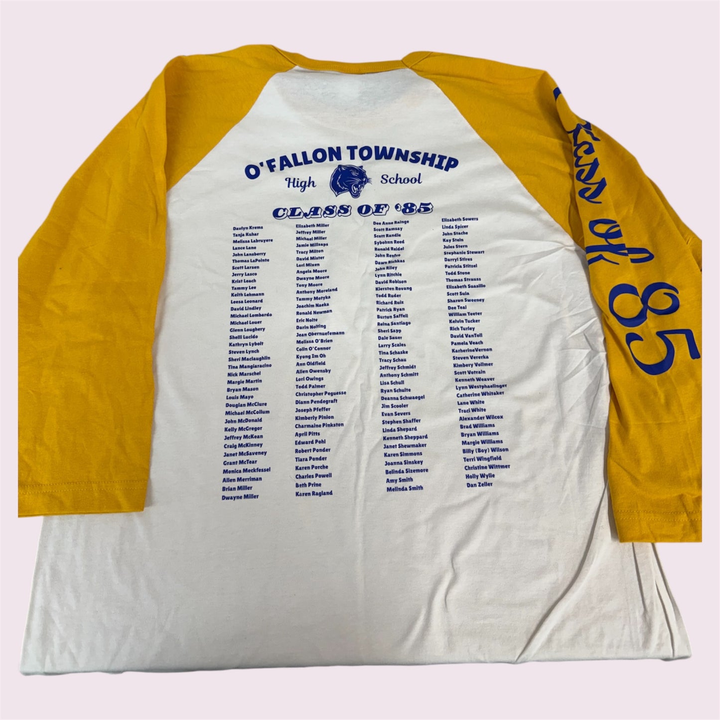 O' Fallon Reunion Baseball Tee