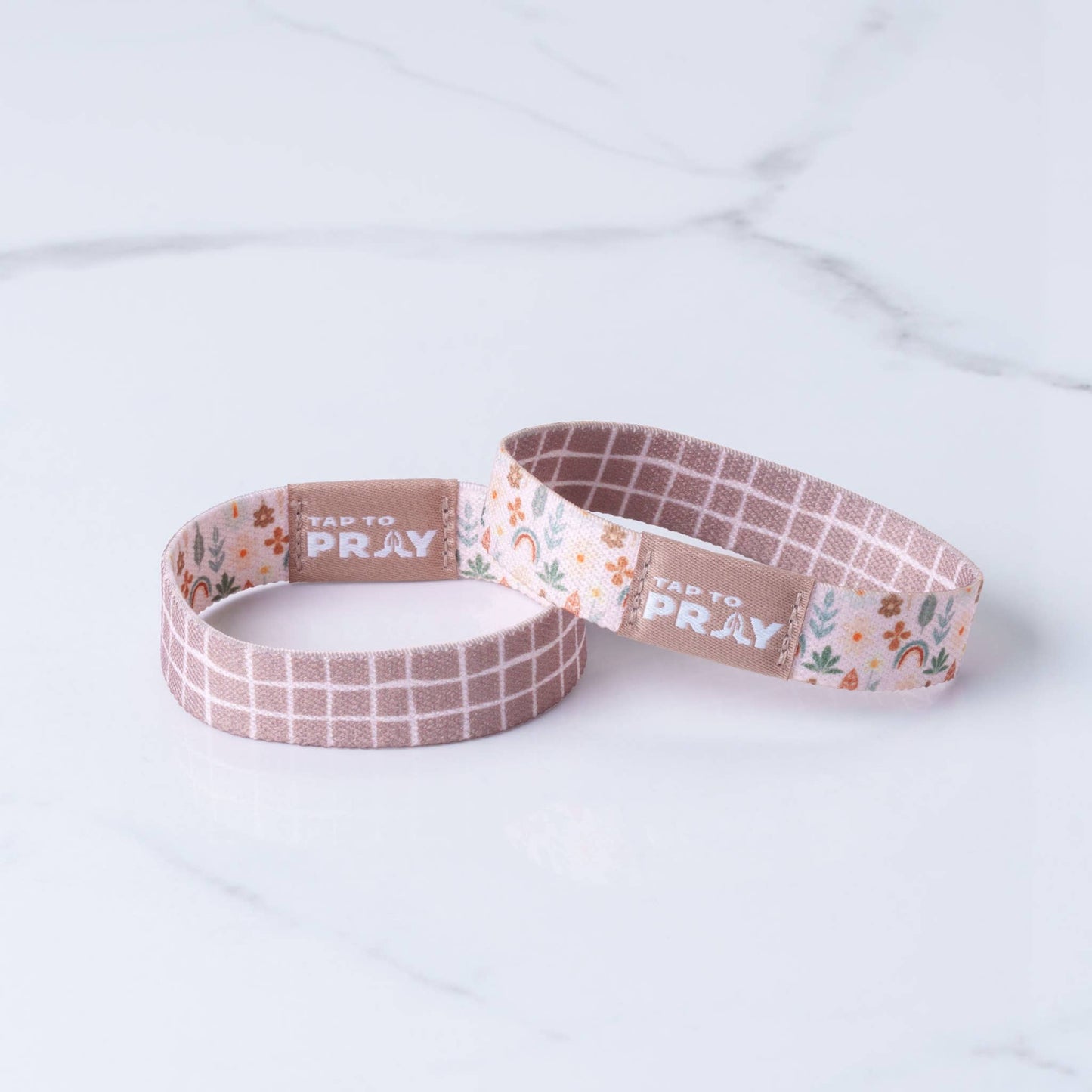 Tap To Pray™ Wristbands - Prairie &  Plaid