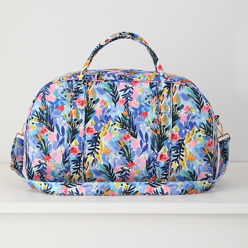 Floral Weekender Duffel Bag Petal Pop