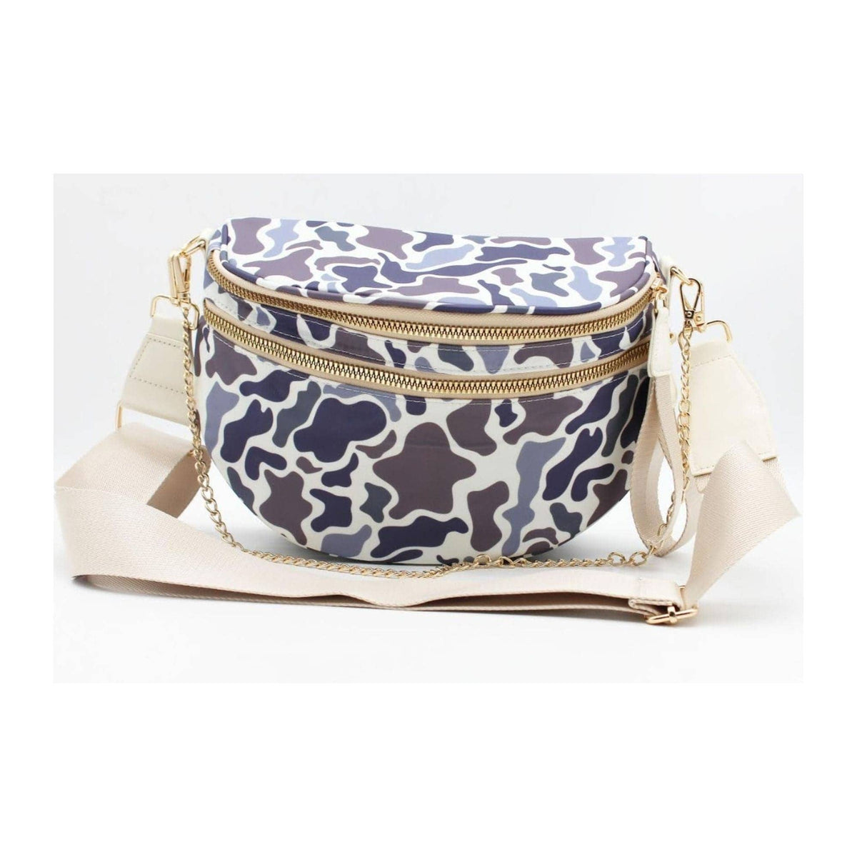 Camo Jungle Nylon Sling/Crossbody Bag
