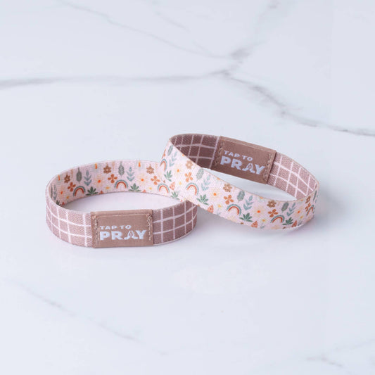 Tap To Pray™ Wristbands - Prairie &  Plaid
